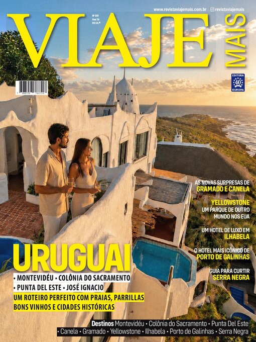 Cover image for Revista Viaje Mais